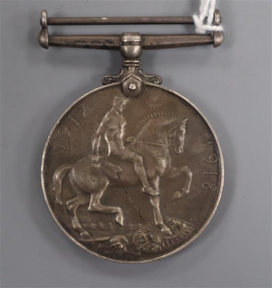 A WWI war medal to Capt. F. E. Jackson, RAF (Gift Aid 0743650)